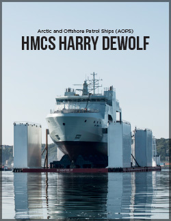 Future HMCS Harry DeWolf – Arctic and Offshore Patrol Ships (AOPS)