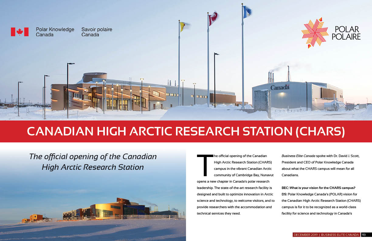 Canadian High Arctic Research Station (CHARS)