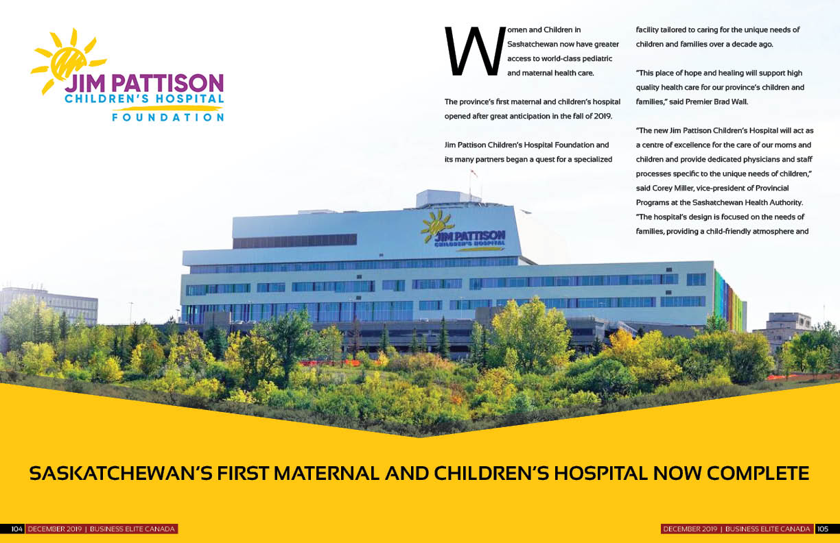 Jim Pattison Children's Hospital