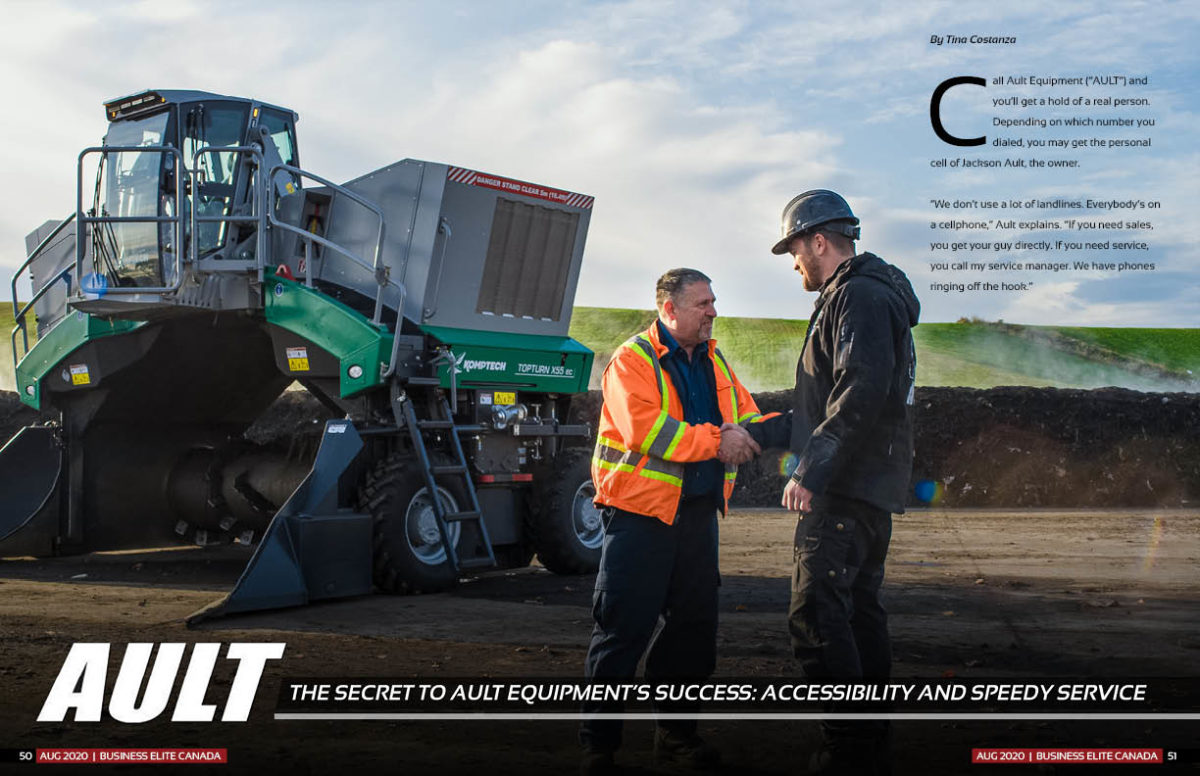 Ault Equipment Business Elite Canada Magazine