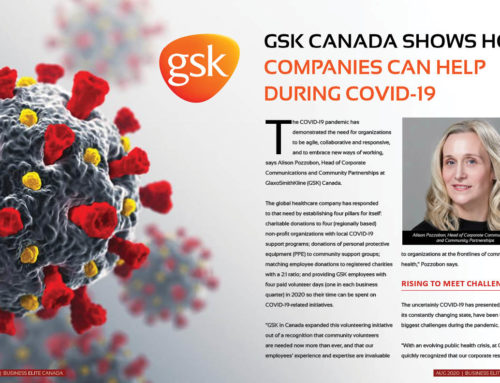 GSK Canada Shows How Companies Can Help During COVID- 19