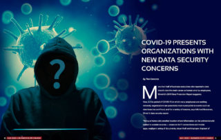 COVID-19 Presents Organizations With New Data Security Concerns