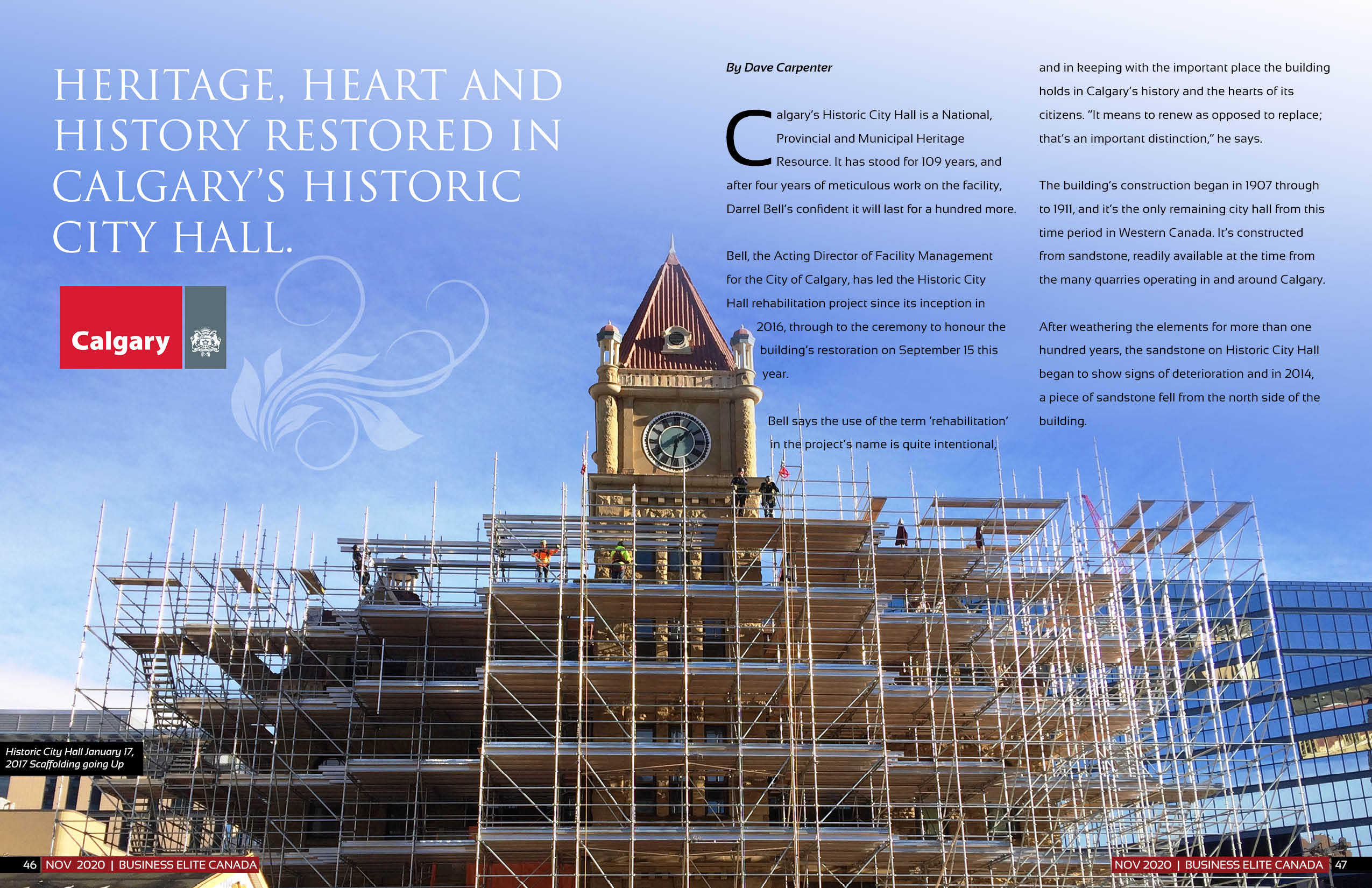City of Calgary Historic City Hall Rehabilitation project