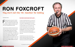 Executive Profile – Ron Foxcroft