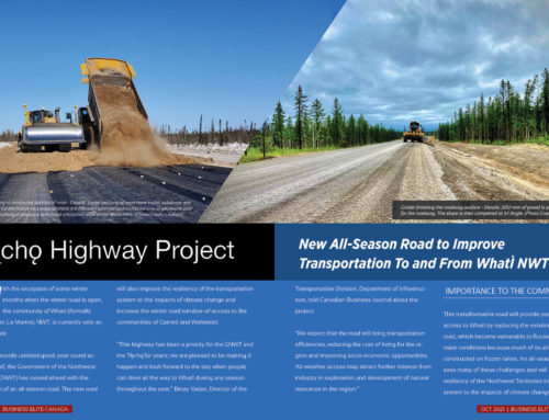 Tłı̨chǫ Highway Project