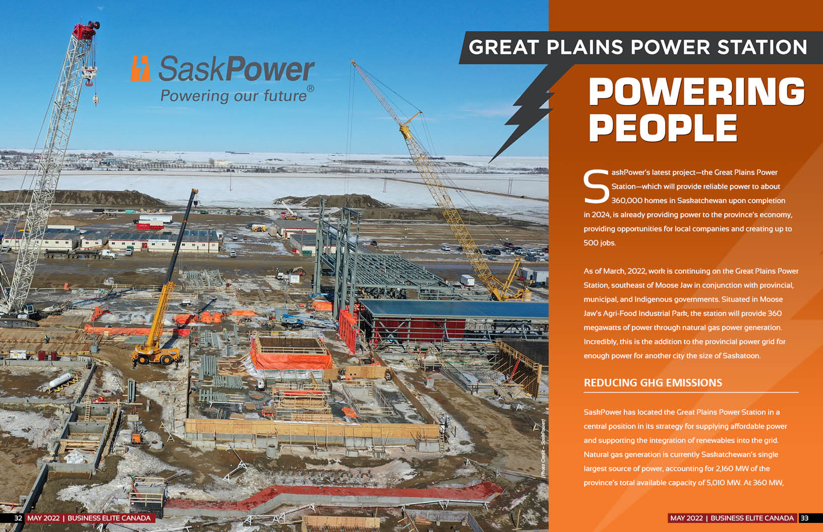 SaskPower Great Plains Power Station