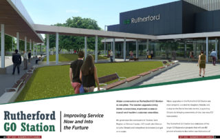 Metrolinx Rutherford GO Station