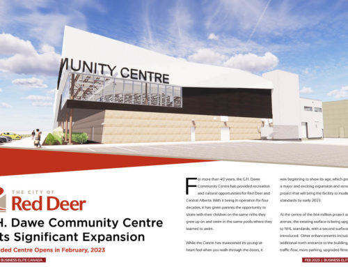 City of Red Deer’s G.H. Dawe Community Centre Upgrade