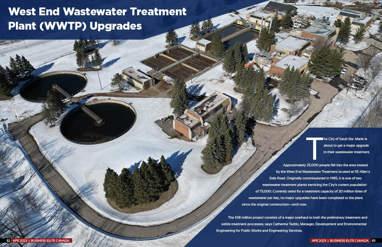 City of Sault Ste. Marie West End Wastewater Treatment Plant (WWTP) Upgrades