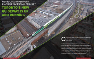 Metrolinx Davenport Diamond Guideway project