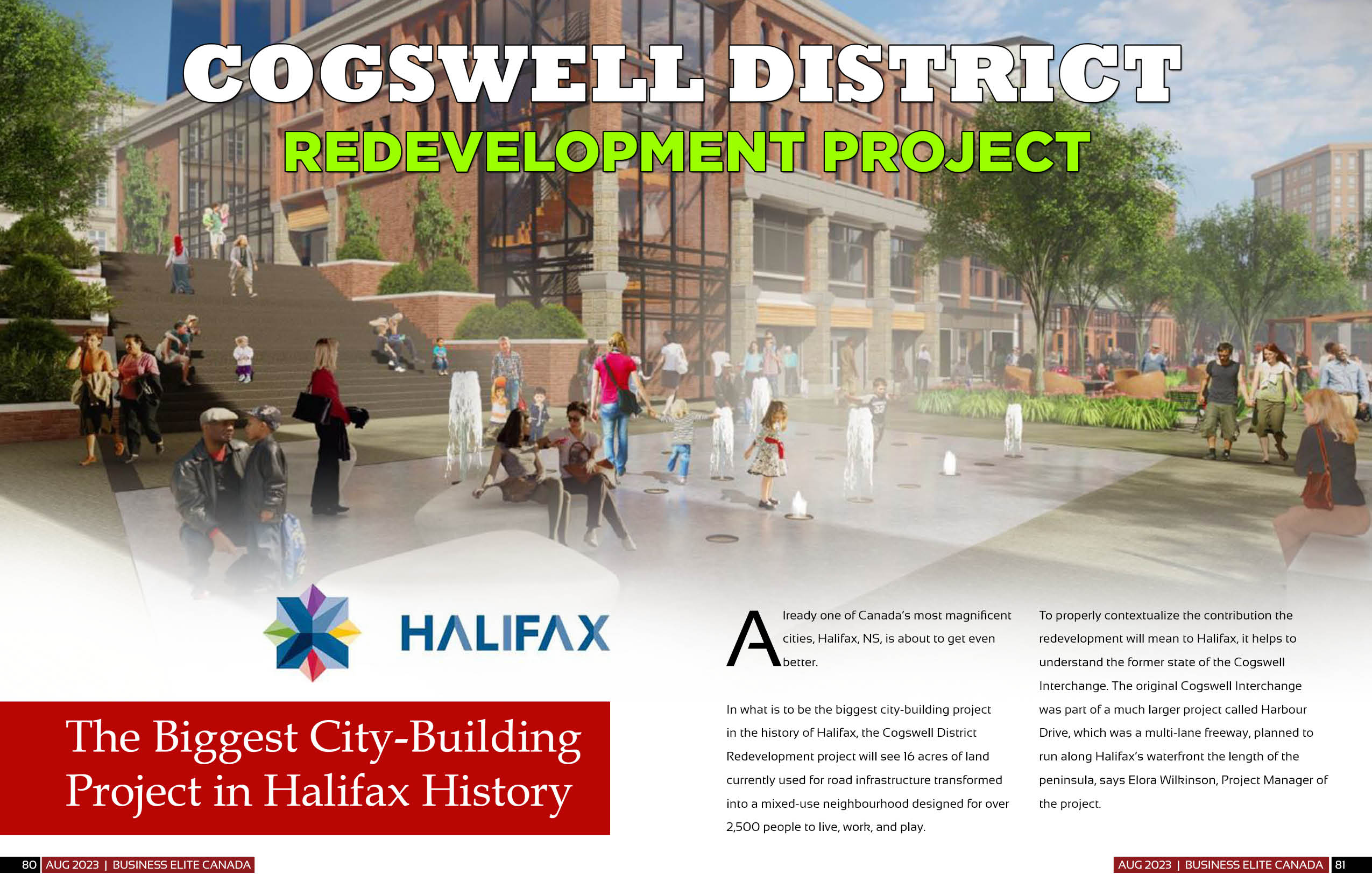 Halifax’s Cogswell District Redevelopment Project