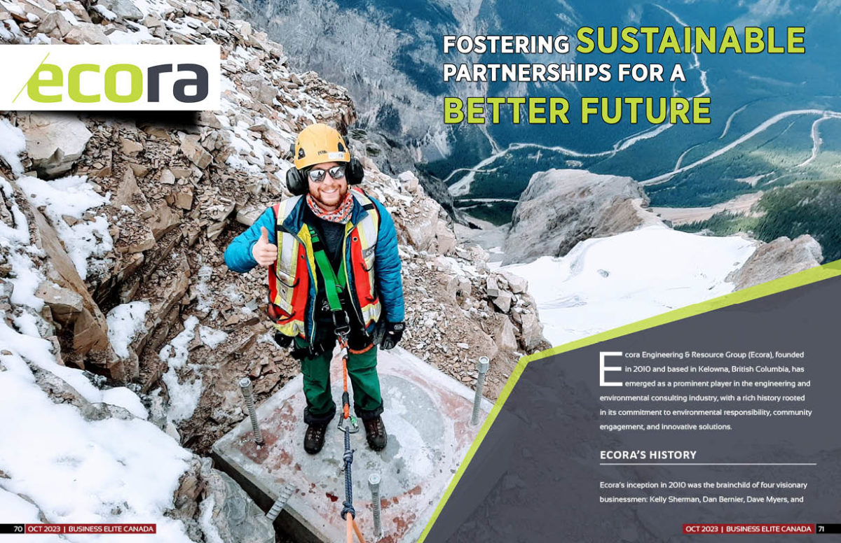 Ecora Engineering & Resources Group Business Elite Canada Magazine