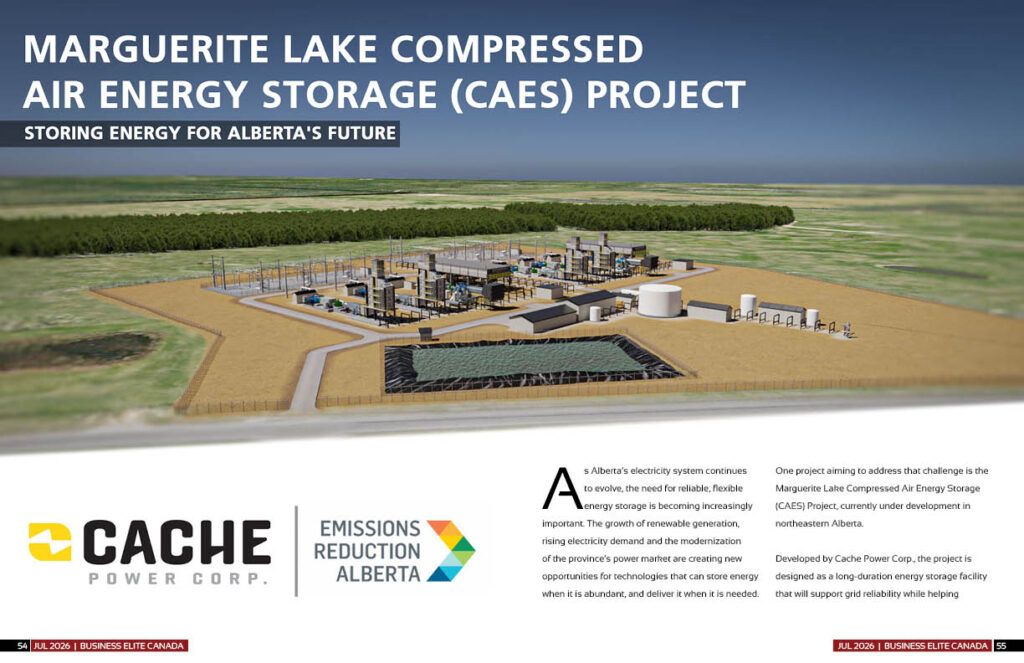 Marguerite Lake Compressed Air Energy Storage (CAES) Project