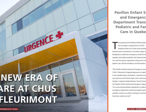 The Pavillon Enfant Soleil at CHUS – Fleurimont Hospital